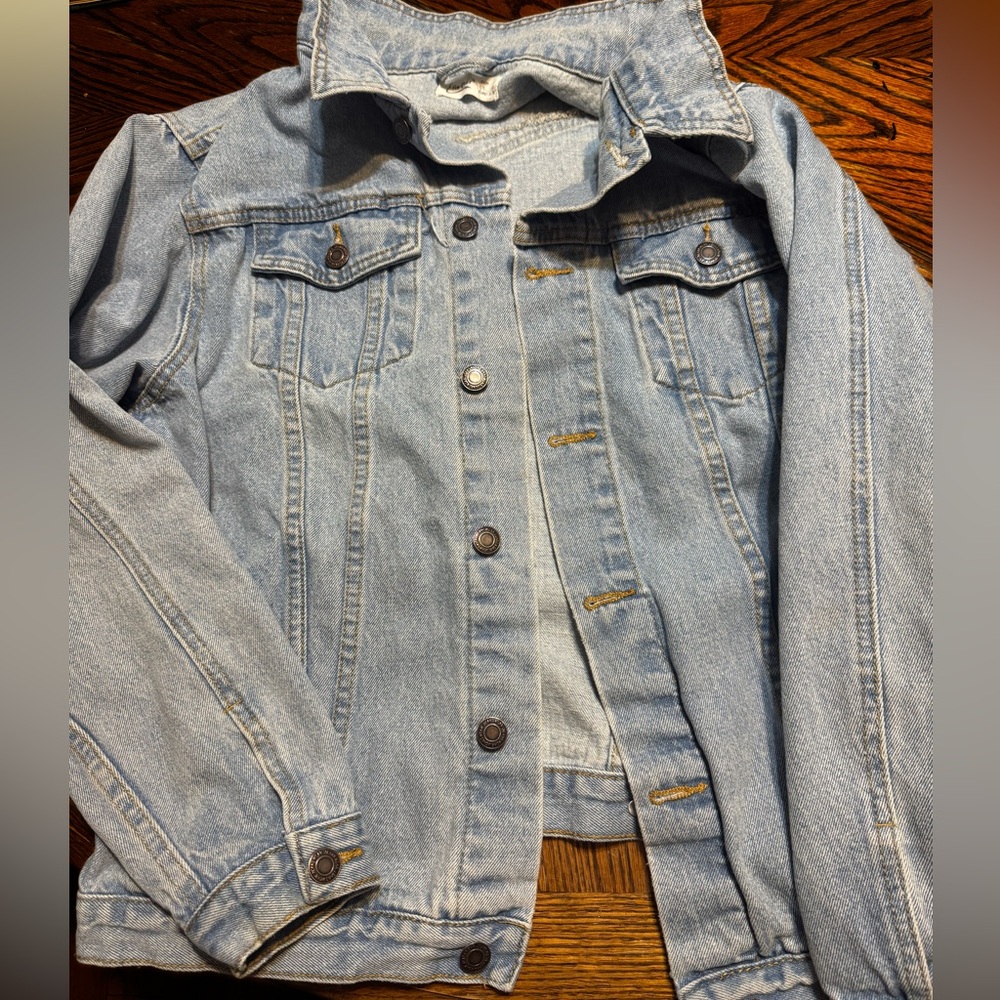 Light Blue Denim Jacket size 4/6